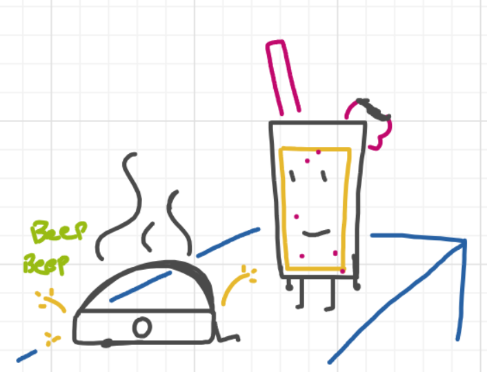 A panel from What's The Point, episode five of the Board Boards object show by Furretwalk/WalkingFurret.